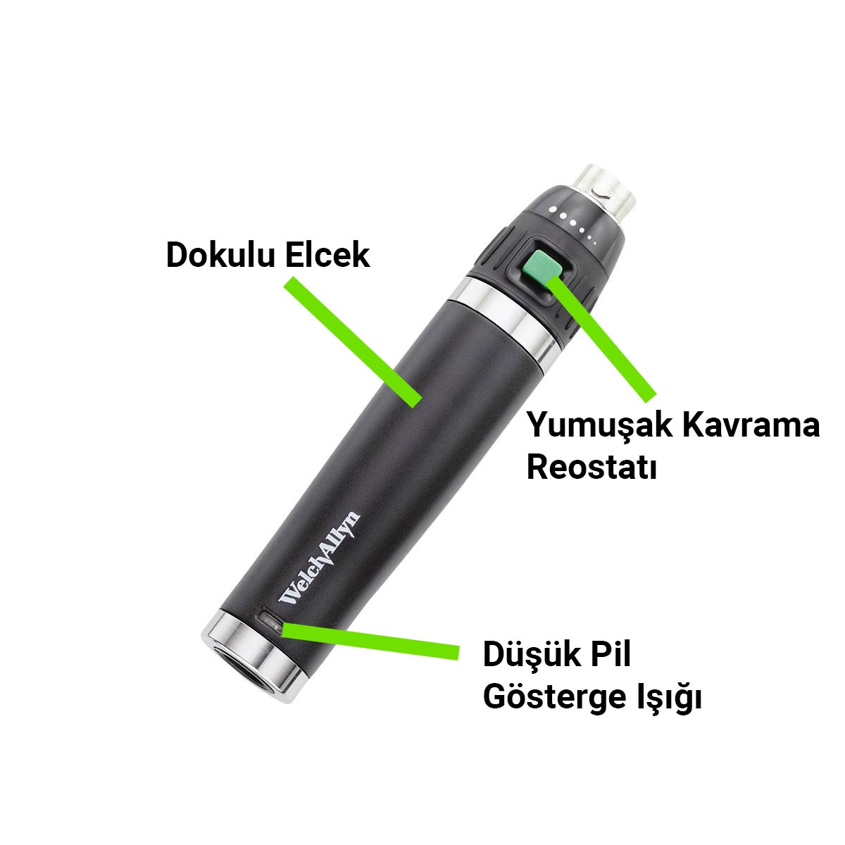 3,5 V Lityum-İyon Şarj Edilebilir Elcek